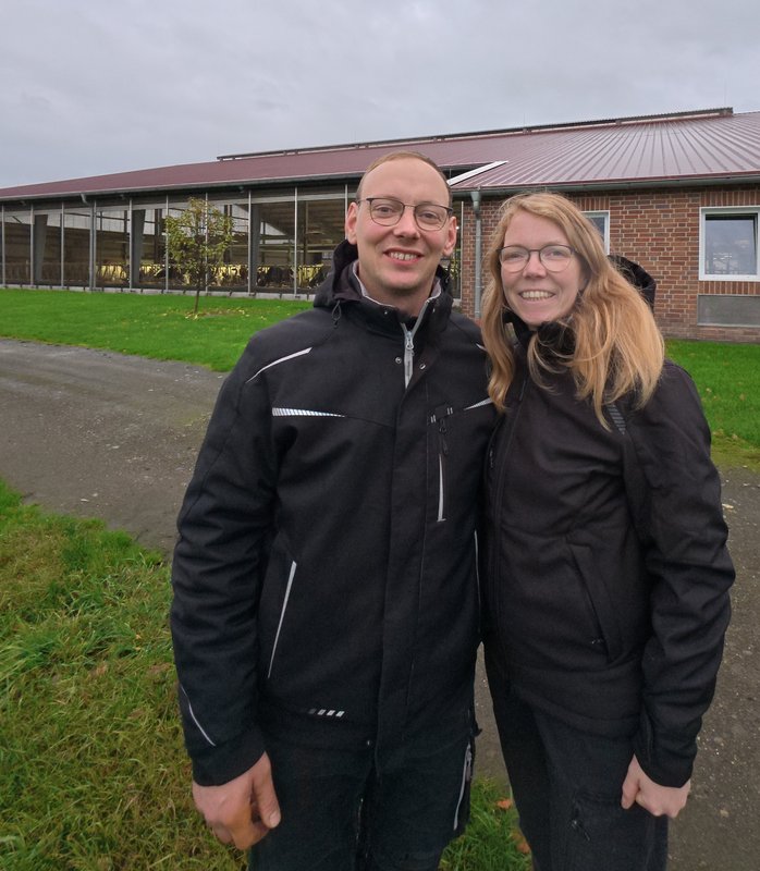 Paul und Lisa Morbeck vom Hof Morbeck im münsterländischen Legden