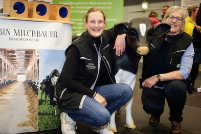 Bauern als Botschafter auf Messen