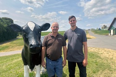 Team Vater Helmut und Sohn Lukas Dahmen